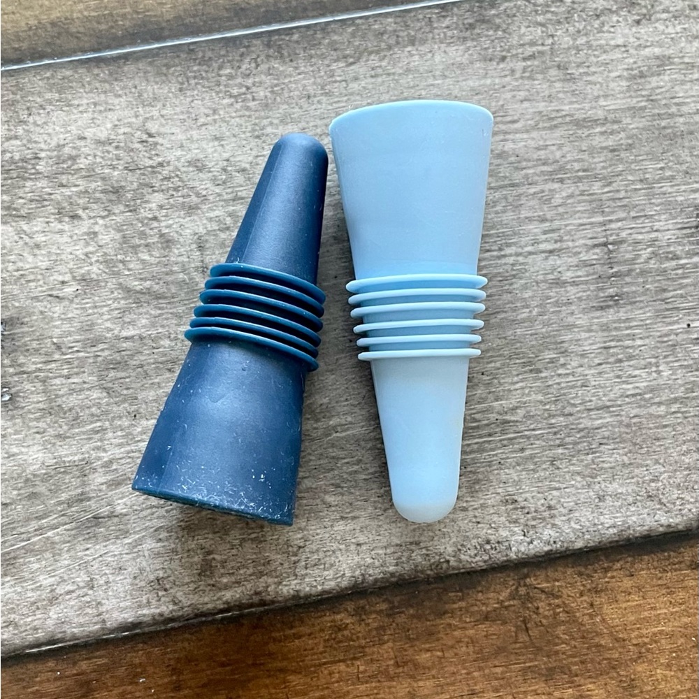 Wine Bottle Stoppers Set of Two